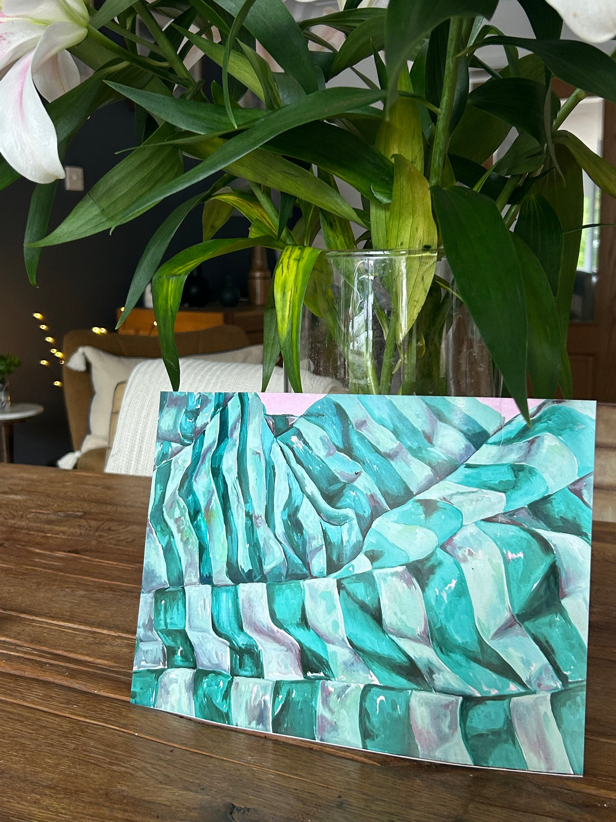 Striped Print (Green)