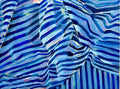 Striped Print (Blue)