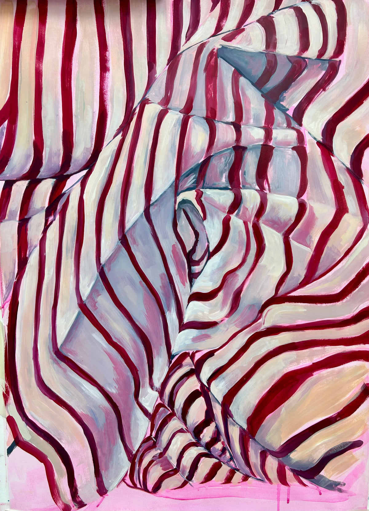 Striped Print (Portrait)